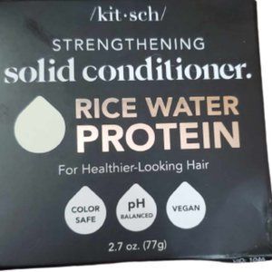 Kitsch Strengthening Solid Conditioner Rice Water Protein Bar for Hair Growth